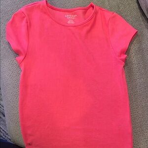 American Eagle Outfitters Pink Short Sleeve Tee
